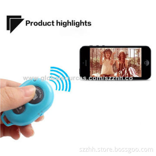 Newest Wireless Colorful Bluetooth Camera Shutter for Smartphones, Sized 50 x 33 x 10.5mm